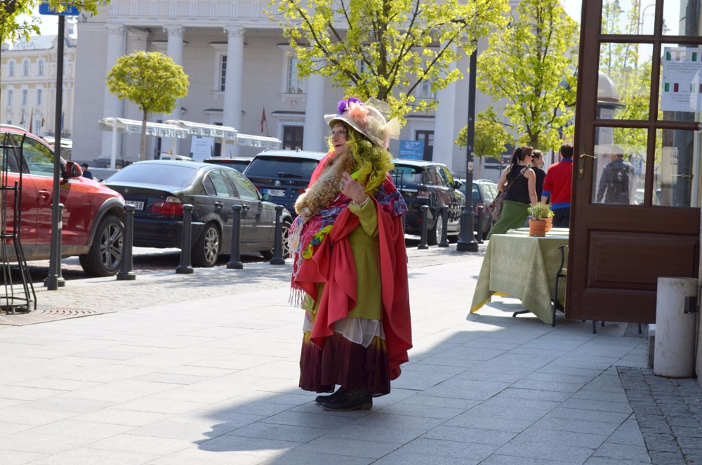 Eine Schönheit am Straßenrand.
